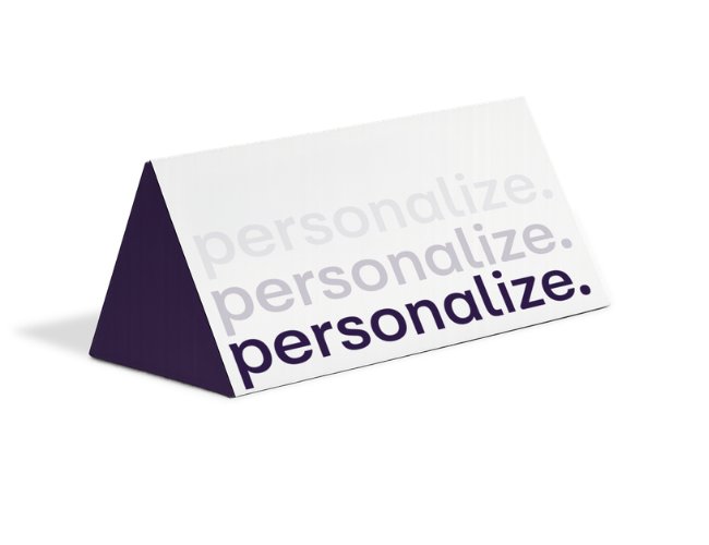 Embalagem Triangular Personalizado P - Kit Onboarding