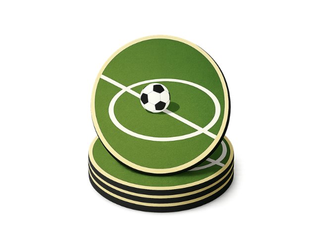 Porta Copo Papel Absorvente Personalizado Copa 2026