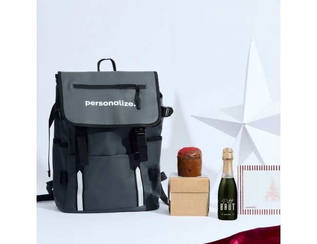 Kit Mochila Corporativa Cu Personalizado + Grand Legado