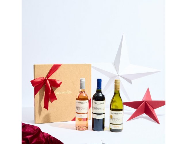 Kit Premium Final de Ano Com Vinhos Personalizado
