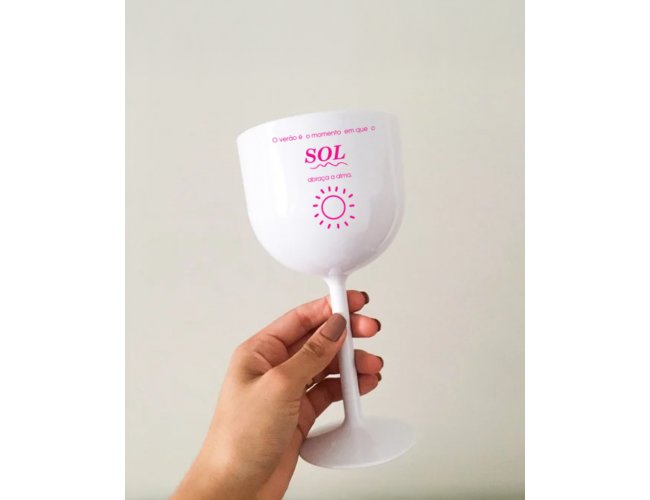 Ta�a de Gin 450ml Branca